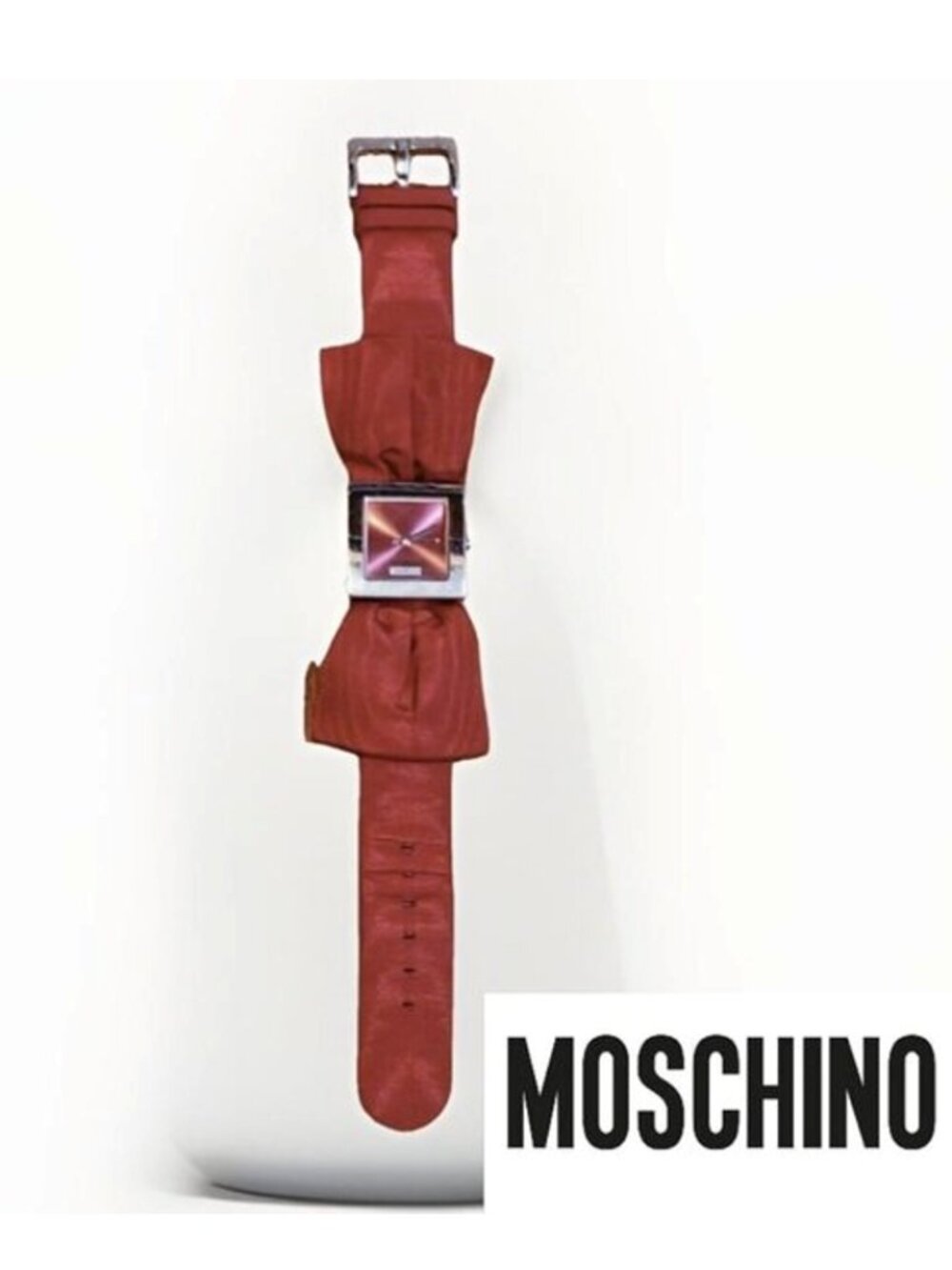 MOSCHINO RIBBON TIME PIECE! NEW BATTERY! NWT! 🆕🆕🆕